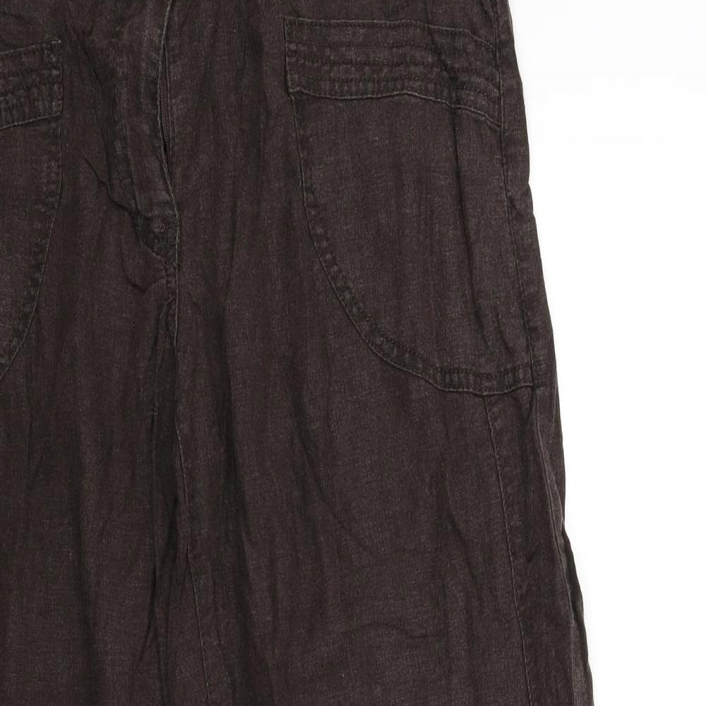 NEXT Womens Brown   Trousers  Size 12 L27 in