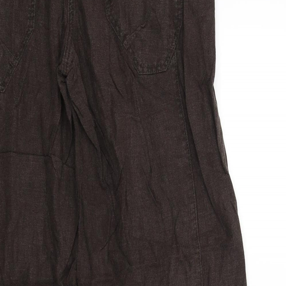 NEXT Womens Brown   Trousers  Size 12 L27 in