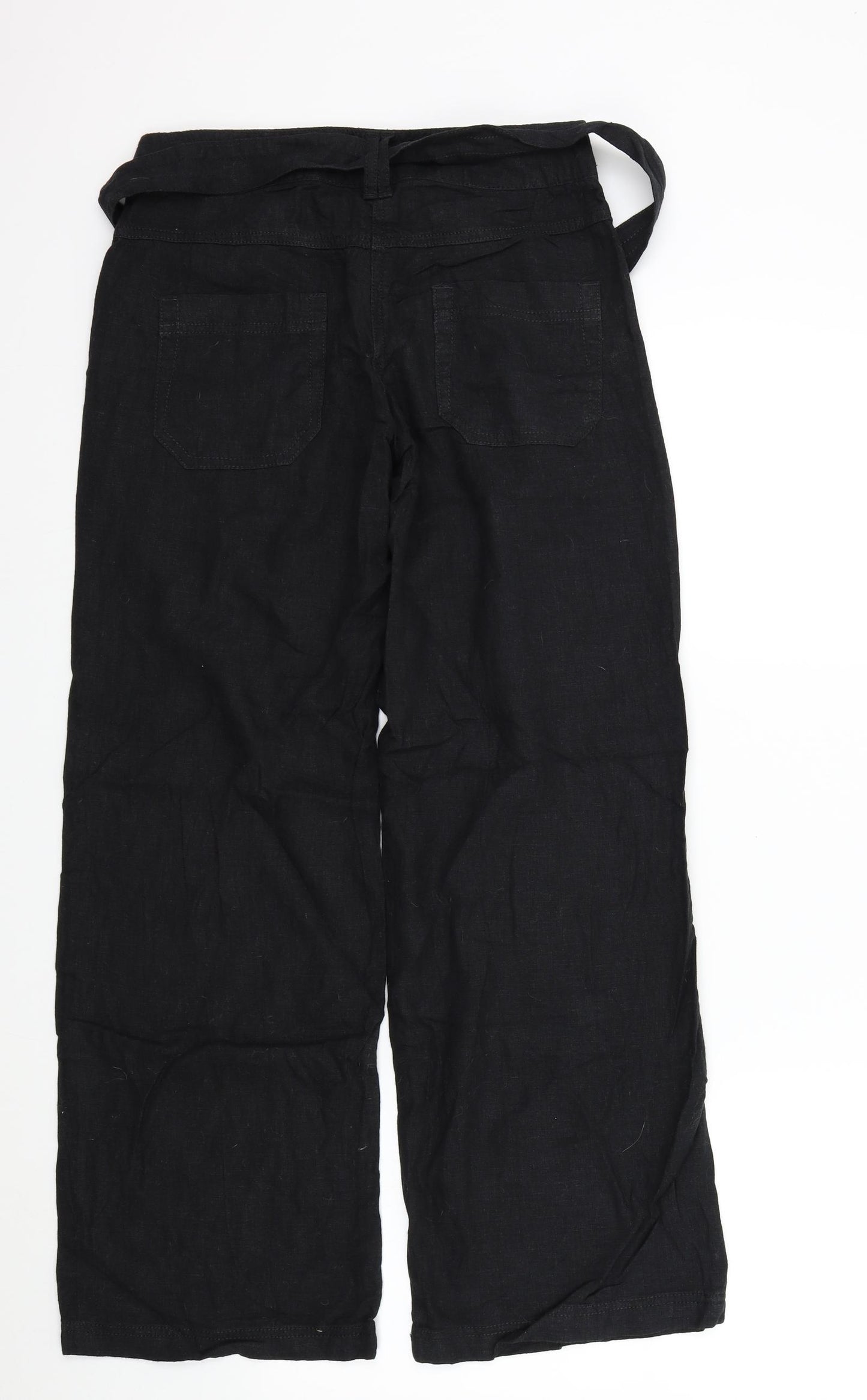 NEXT Womens Black   Trousers  Size 6 L29 in