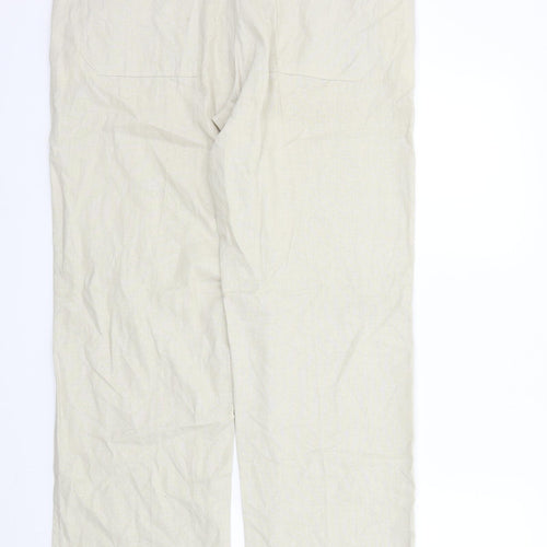 Tonger Womens Beige   Trousers  Size 2XL L31 in
