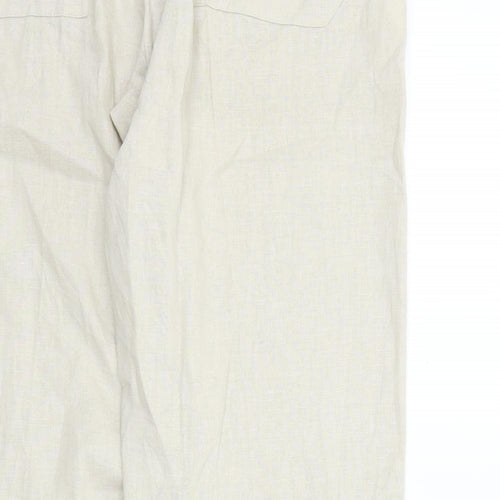 Tonger Womens Beige   Trousers  Size 2XL L31 in