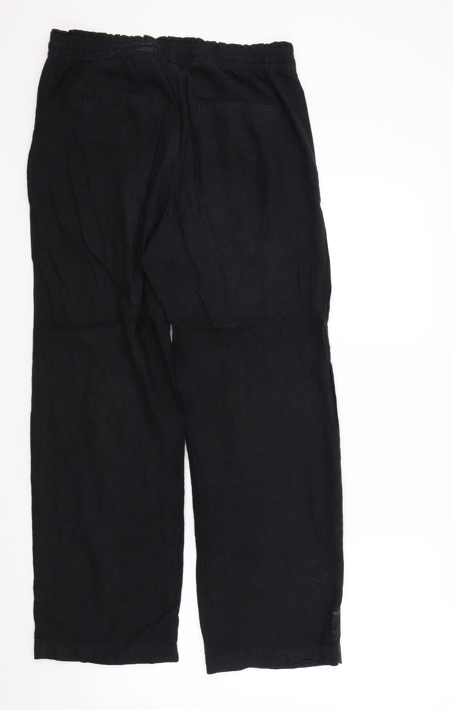 NEXT Womens Black   Trousers  Size 10 L26 in