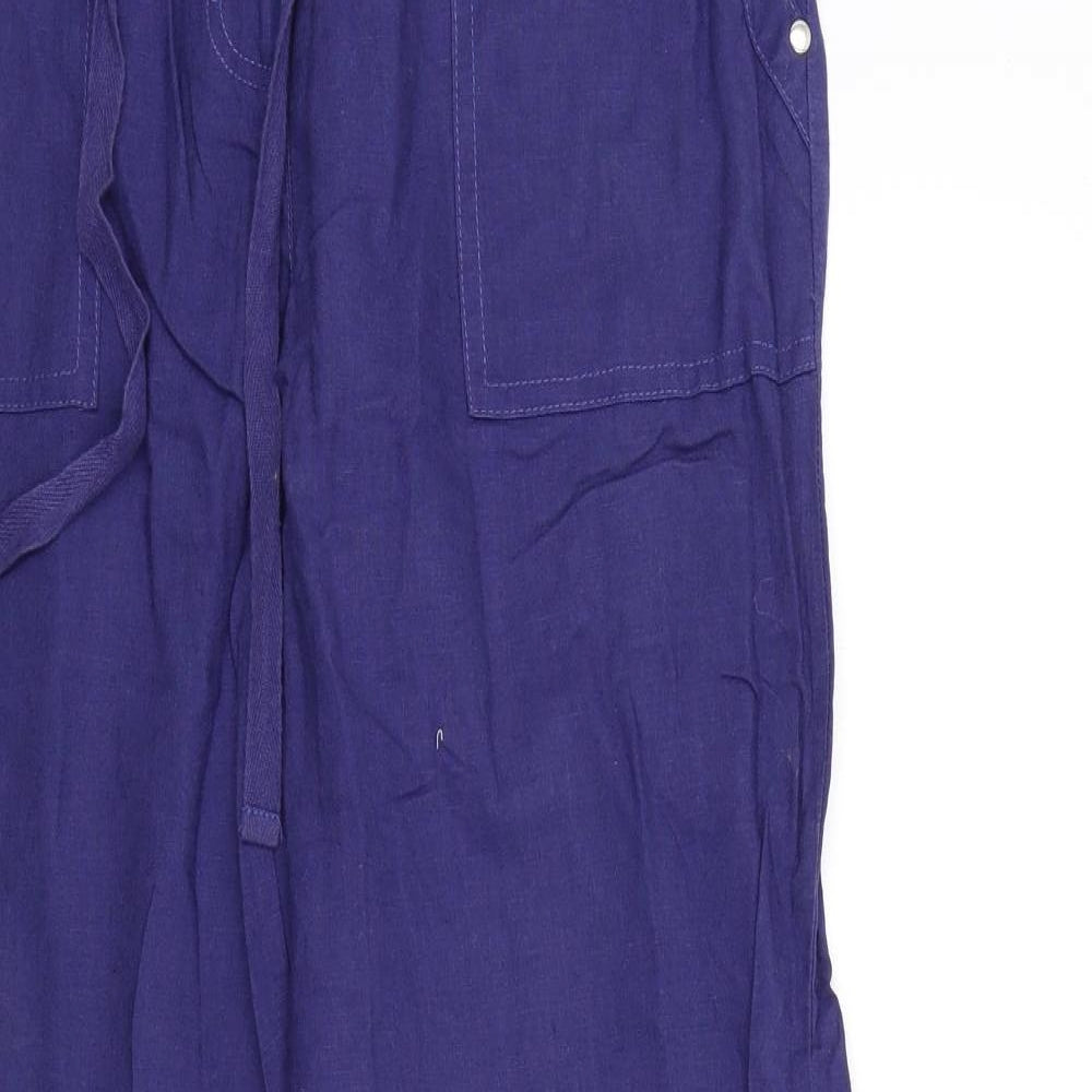 KALIDERSCOPE Womens Blue   Trousers  Size 12 L29 in