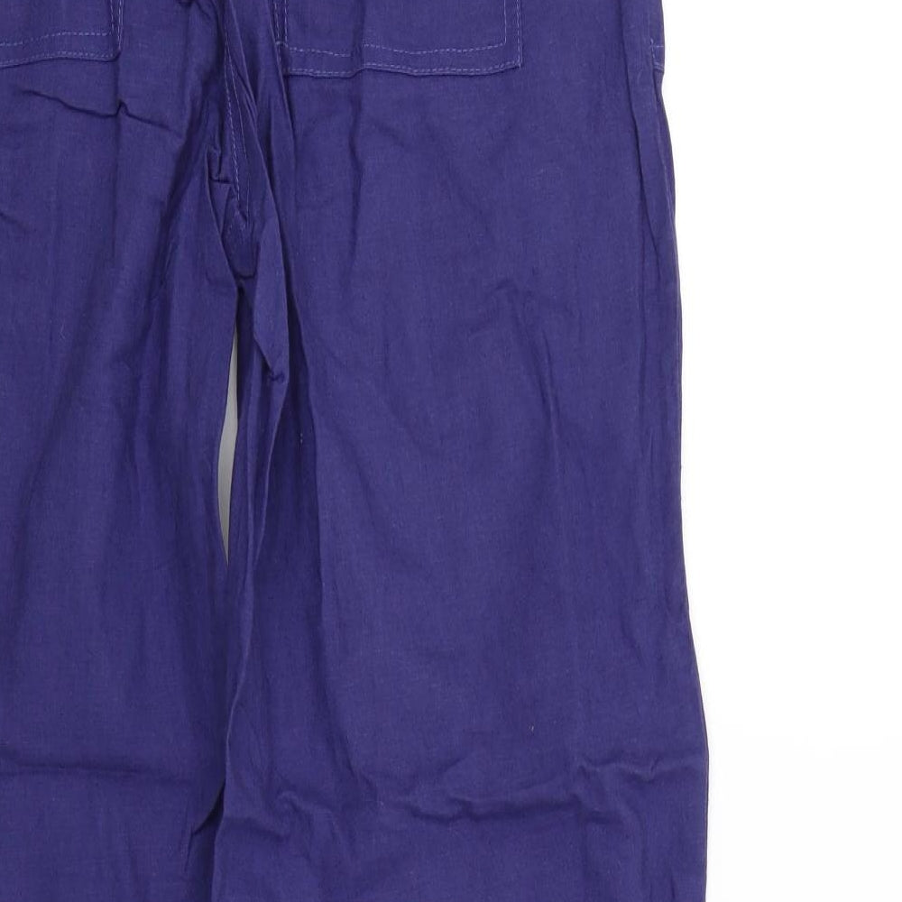 KALIDERSCOPE Womens Blue   Trousers  Size 12 L29 in