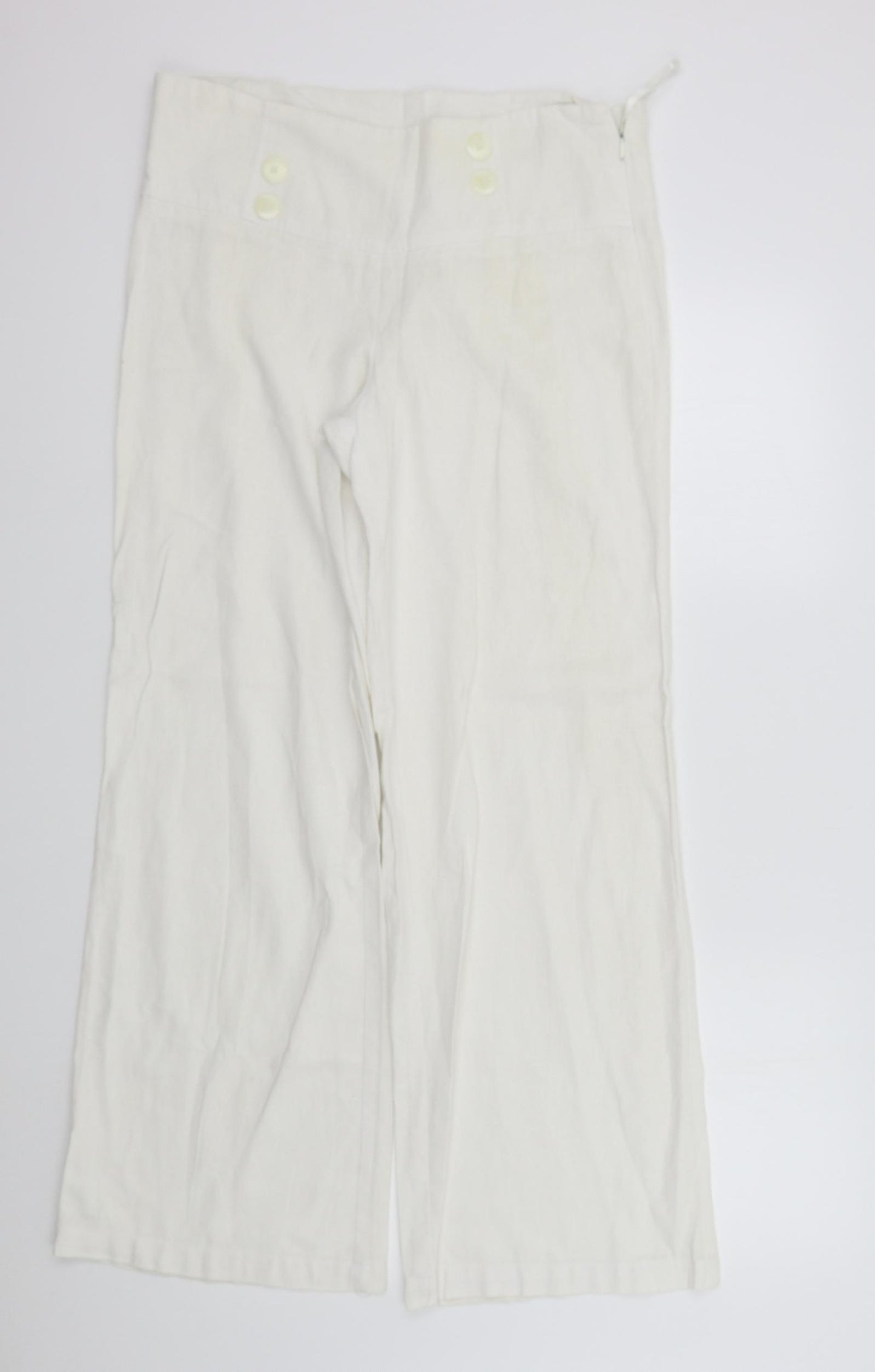 Epilogue Womens White   Trousers  Size 12 L30 in
