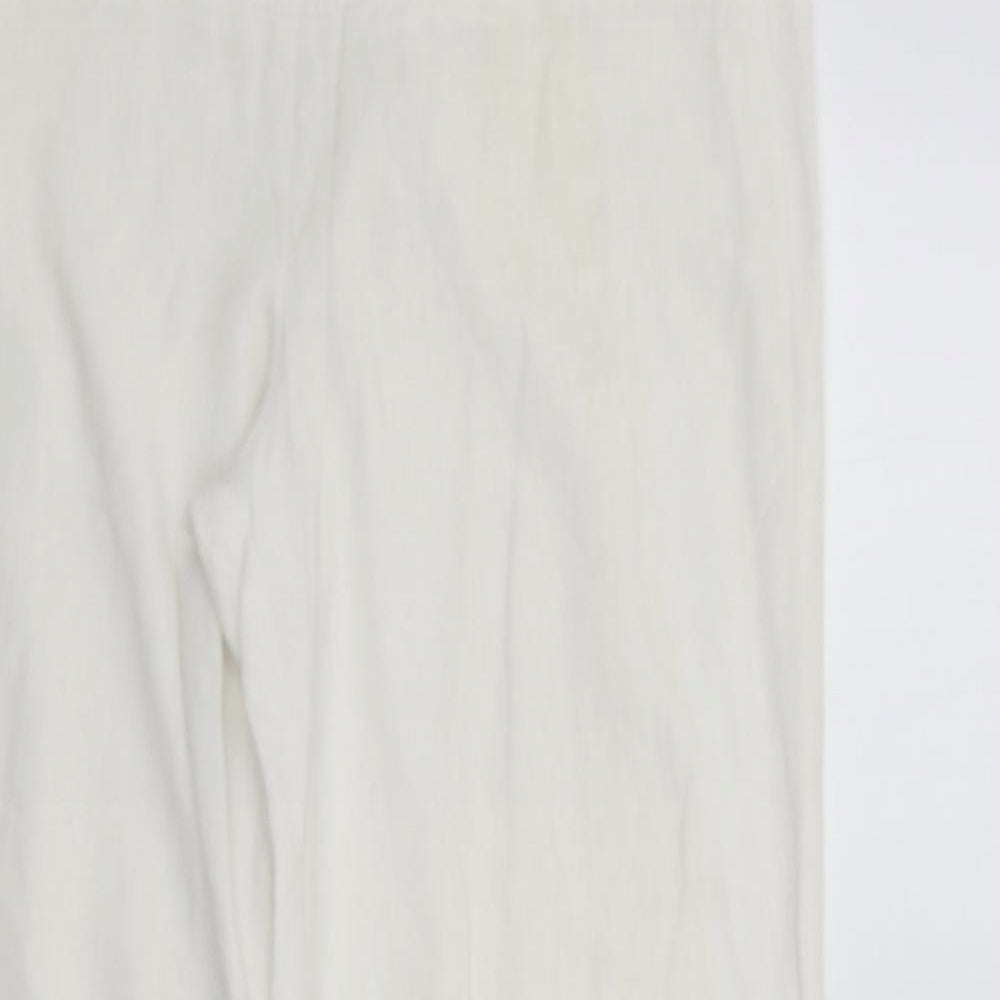 Epilogue Womens White   Trousers  Size 12 L30 in