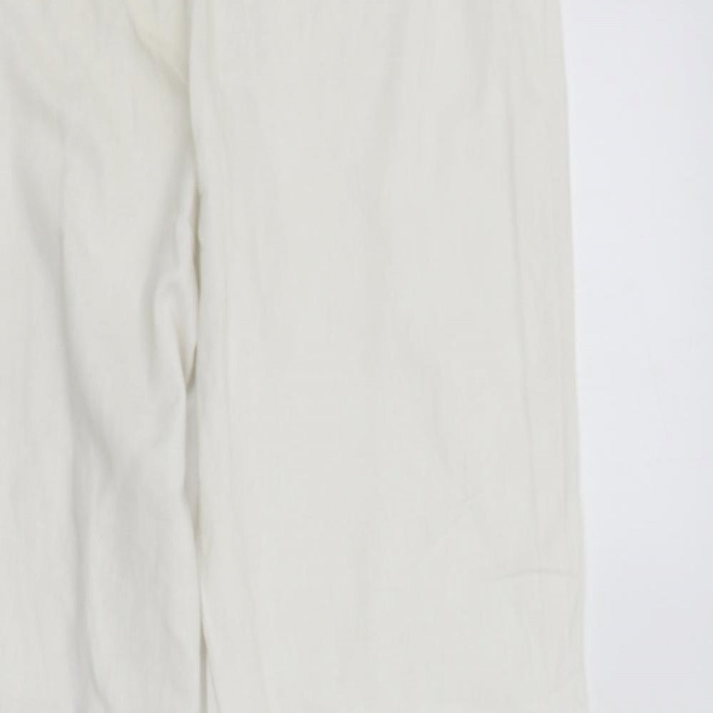 Epilogue Womens White   Trousers  Size 12 L30 in