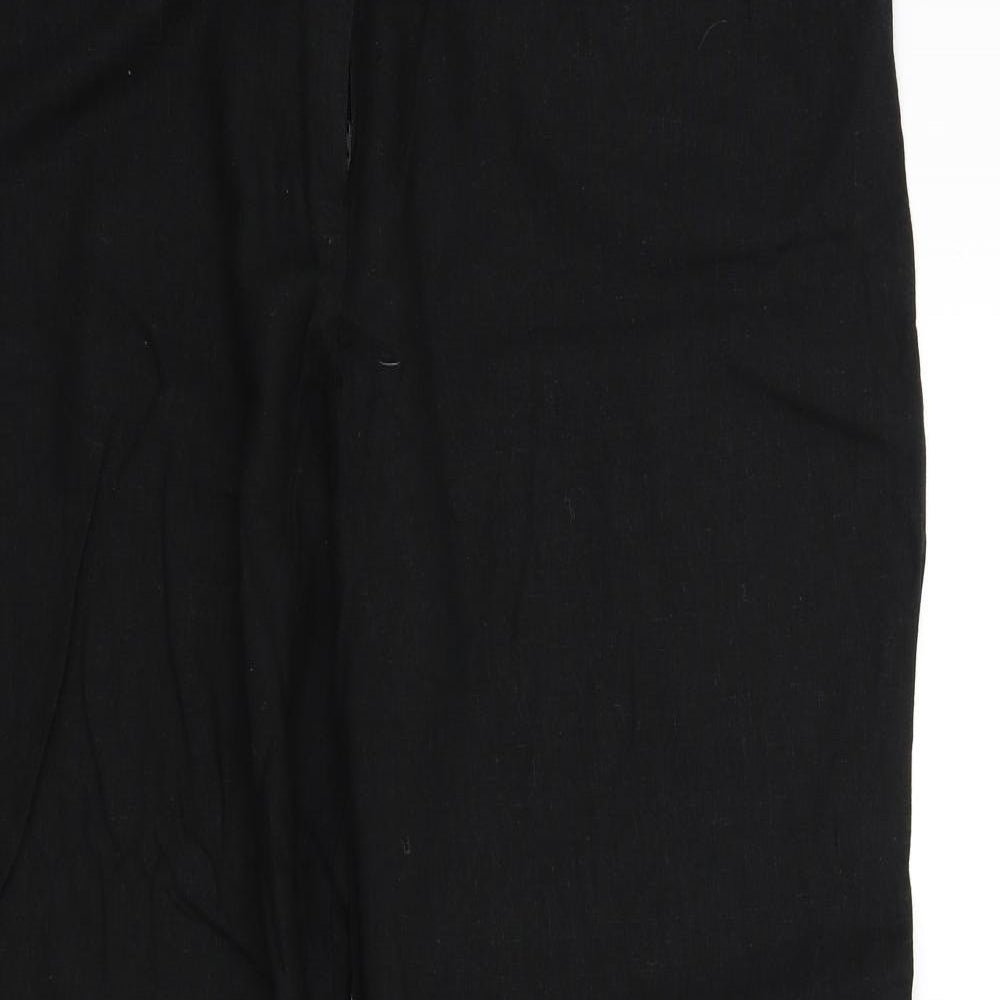 M&Co Womens Black   Trousers  Size 20 L29 in