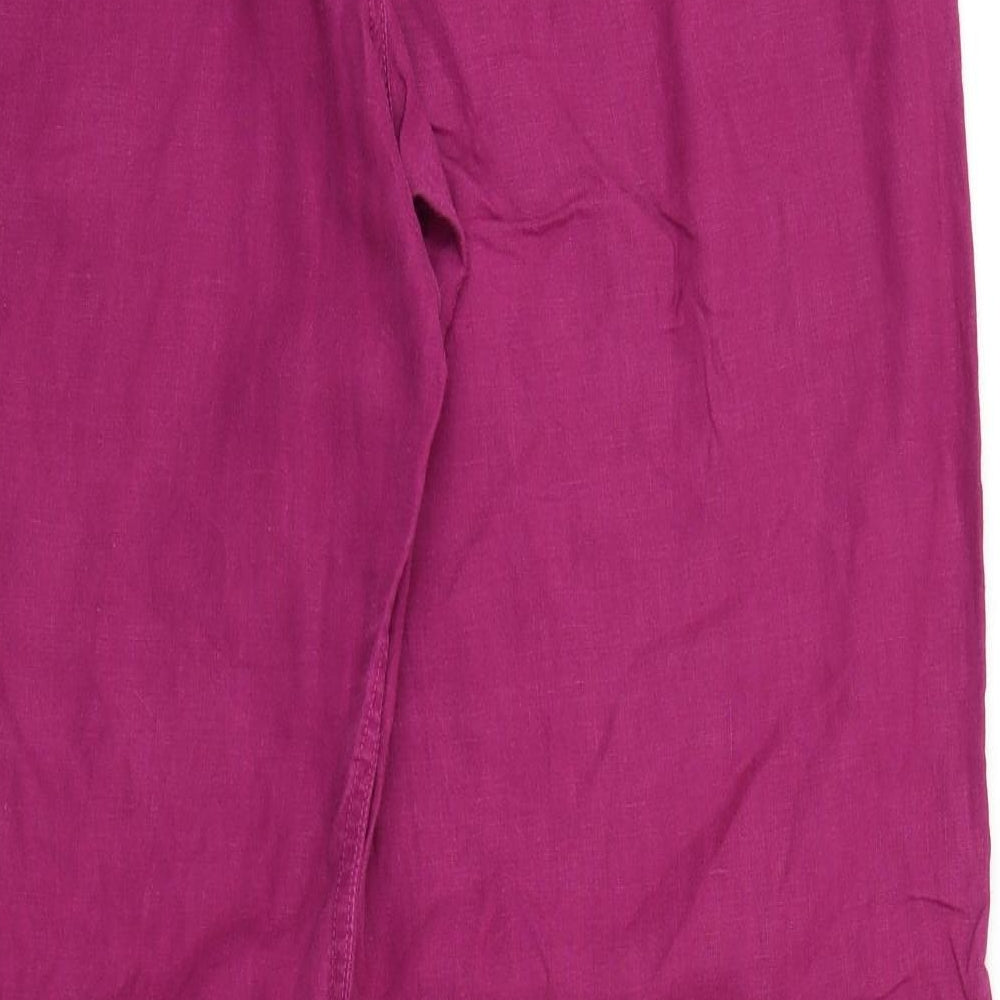TU Womens Pink   Trousers  Size 16 L31 in
