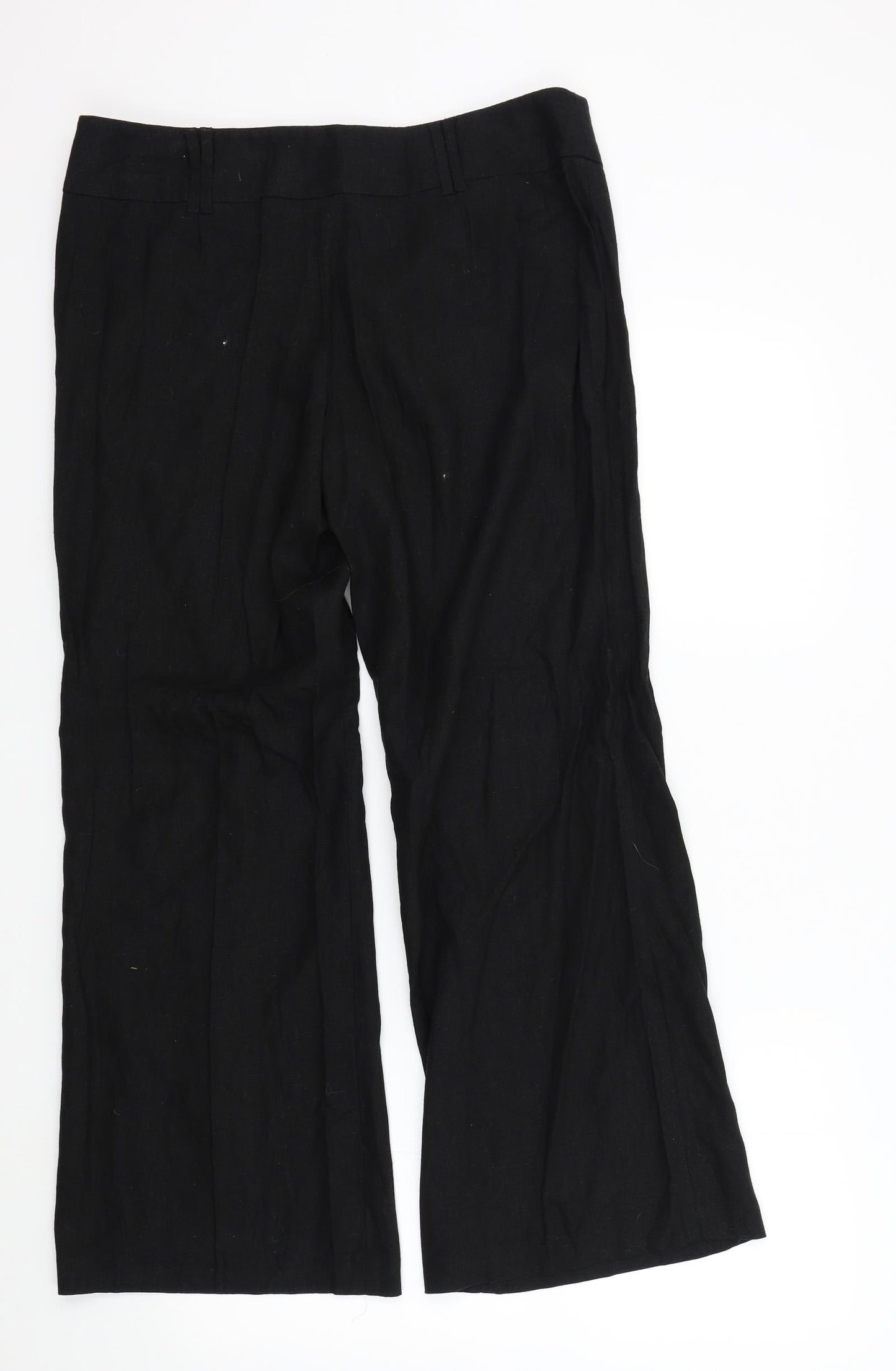 Dorothy Perkins Womens Black   Trousers  Size 14 L27 in
