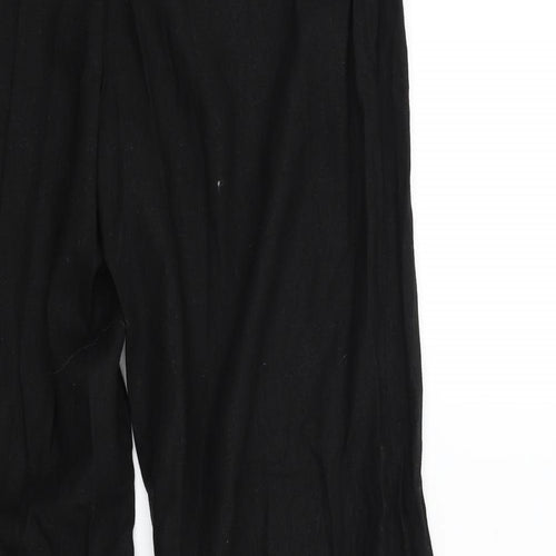 Dorothy Perkins Womens Black   Trousers  Size 14 L27 in