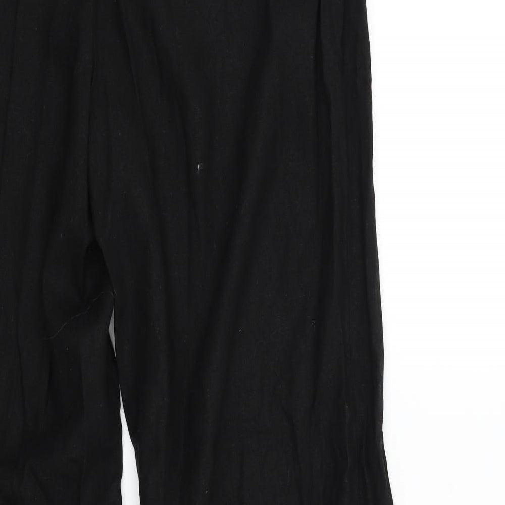 Dorothy Perkins Womens Black   Trousers  Size 14 L27 in