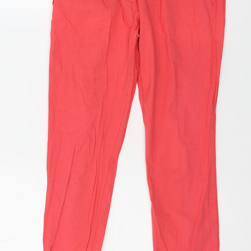 Preworn Womens Pink   Trousers  Size 28 in L27 in