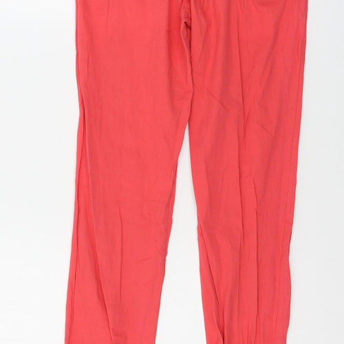 Preworn Womens Pink   Trousers  Size 28 in L27 in