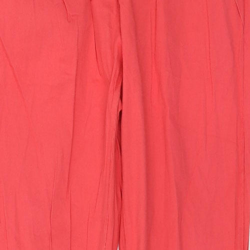 Preworn Womens Pink   Trousers  Size 28 in L27 in