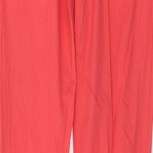 Preworn Womens Pink   Trousers  Size 28 in L27 in