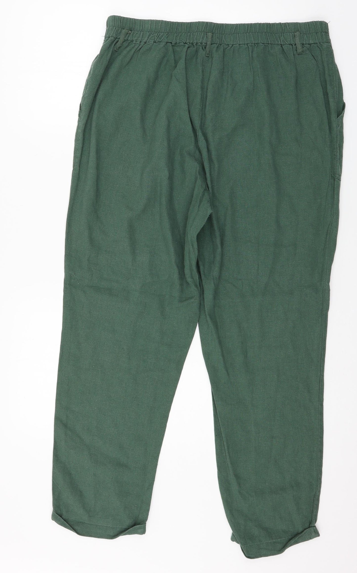 Primark Womens Green   Trousers  Size 16 L25 in