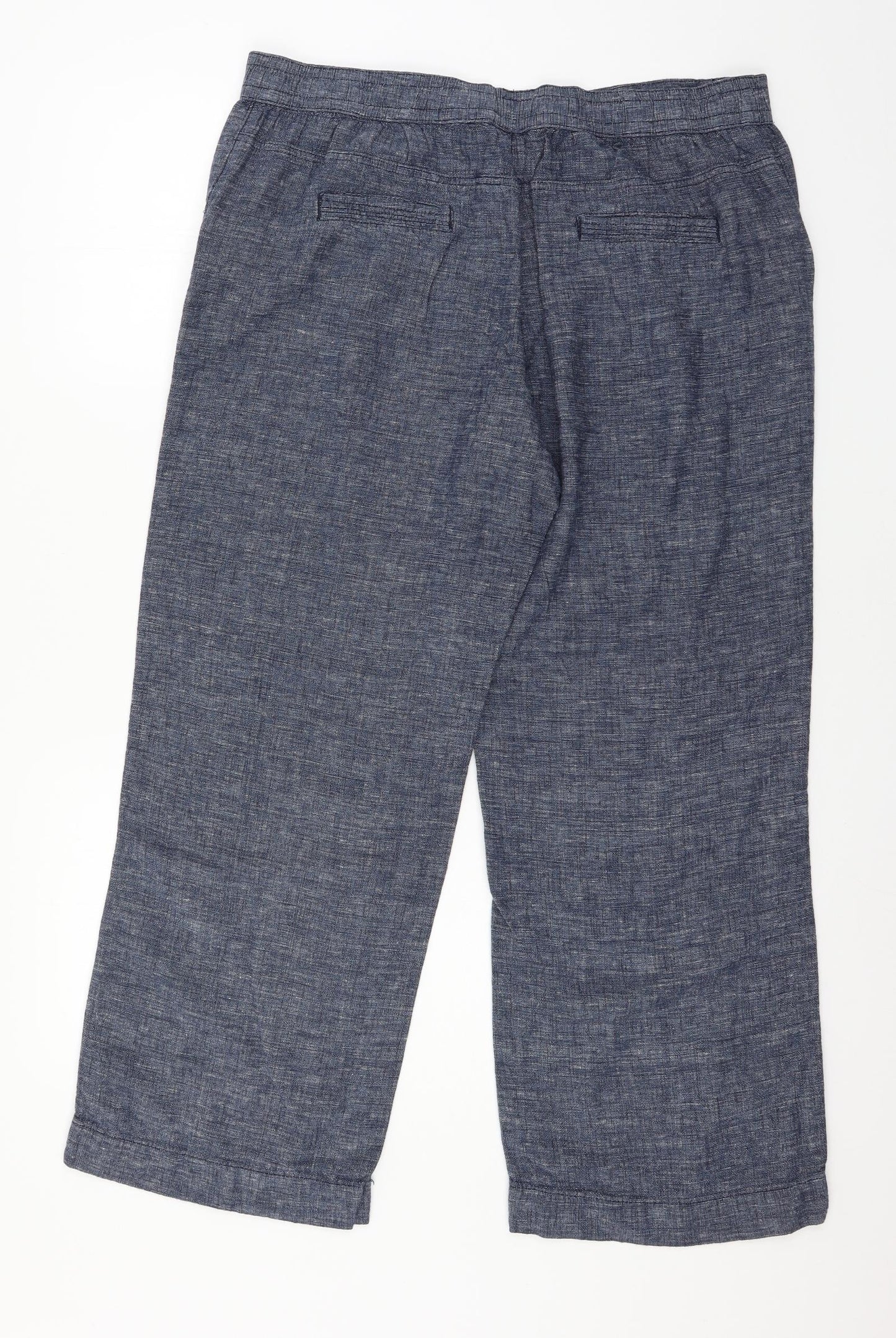 George Womens Blue   Trousers  Size 16 L26 in