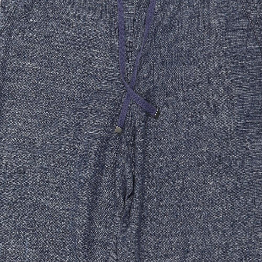 George Womens Blue   Trousers  Size 16 L26 in