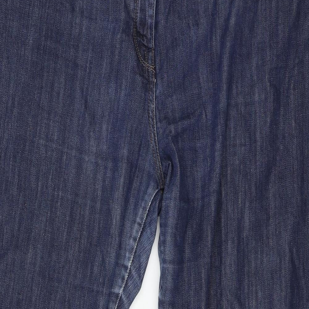 NEXT Womens Blue  Denim Straight Jeans Size 20 L29 in