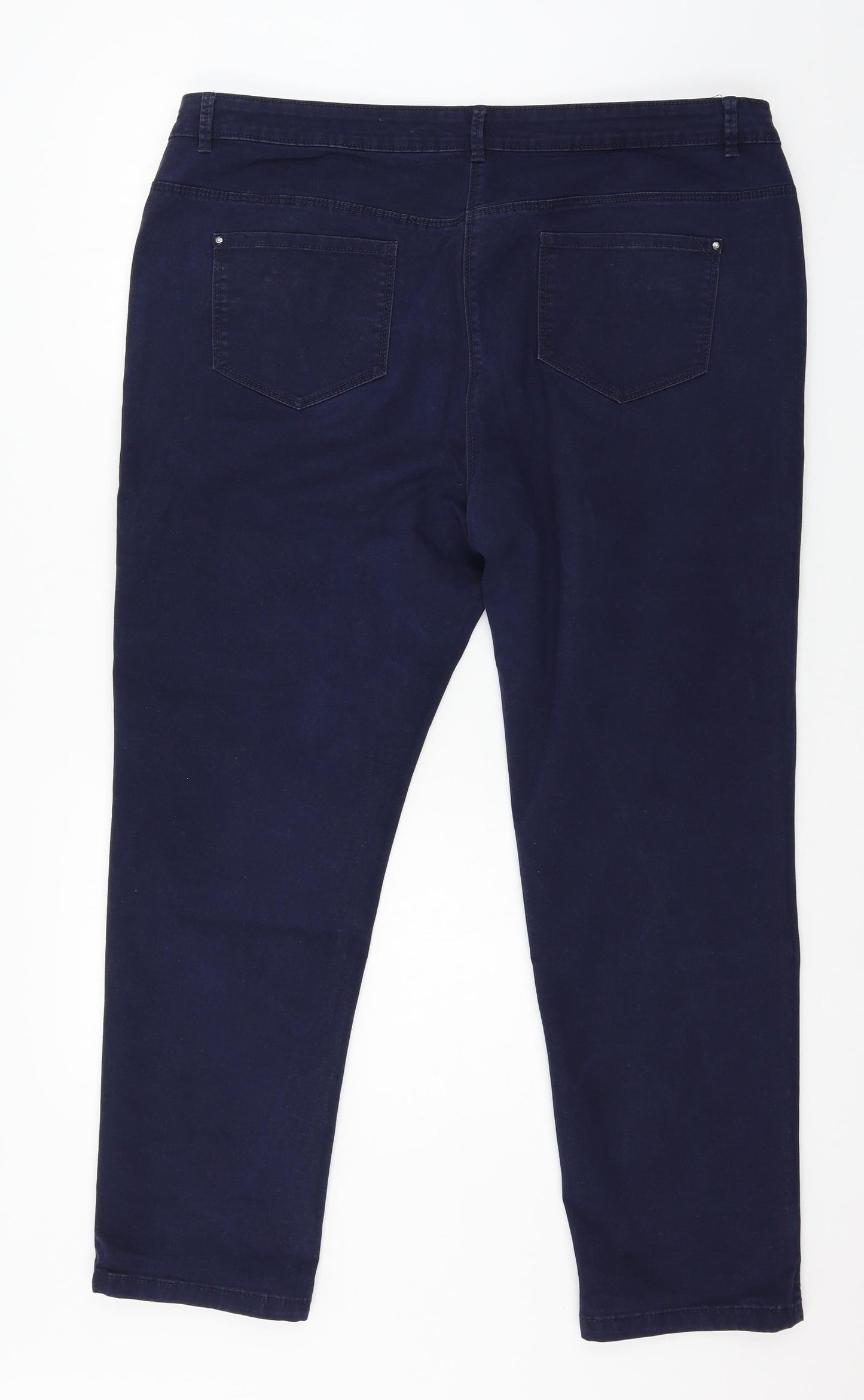 George Womens Blue   Trousers  Size 20 L27 in
