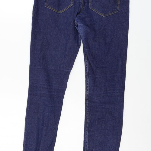 H&M Womens Blue  Denim Skinny Jeans Size 28 in L27 in