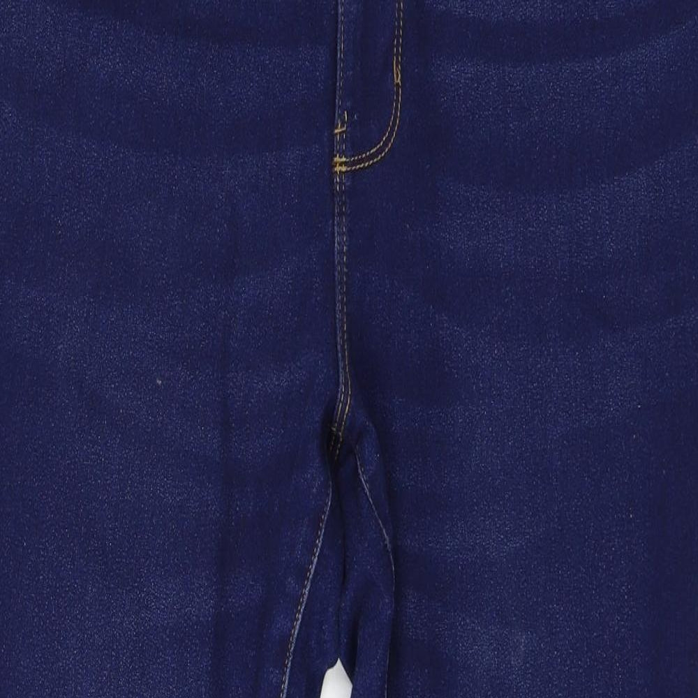 Denim & Co. Womens Blue  Denim Jegging Jeans Size 16 L25 in
