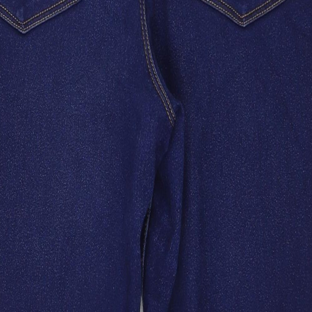 Denim & Co. Womens Blue  Denim Jegging Jeans Size 16 L25 in
