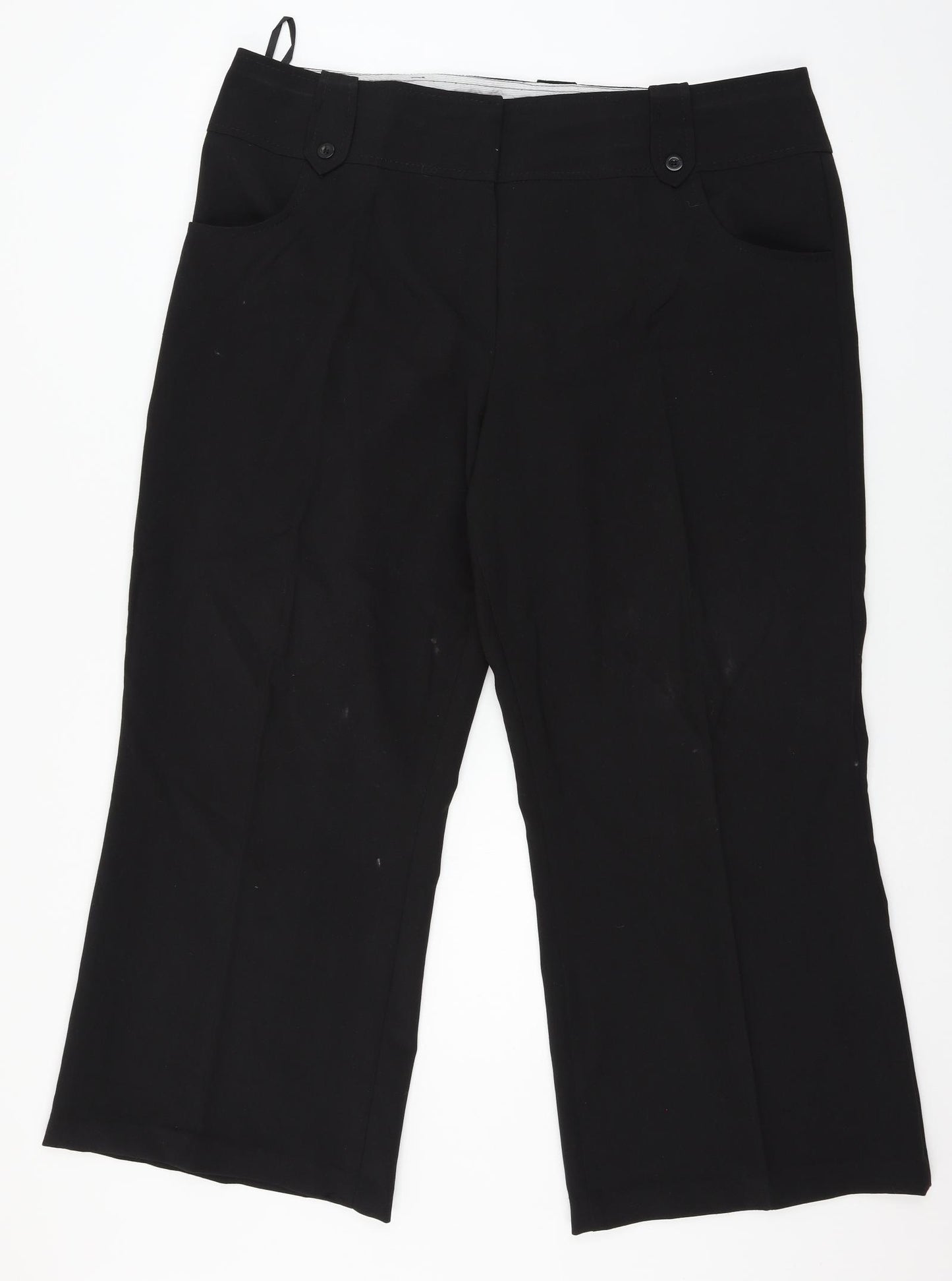 BHS Womens Black   Trousers  Size 20 L26 in