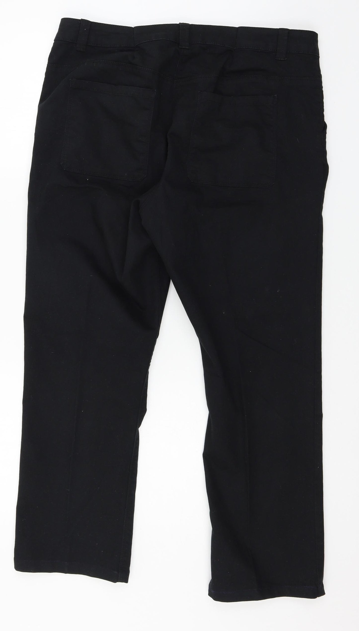 George Womens Black   Trousers  Size 18 L26 in