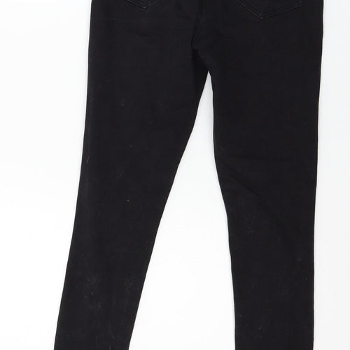 George Womens Black  Denim Skinny Jeans Size 8 L26 in
