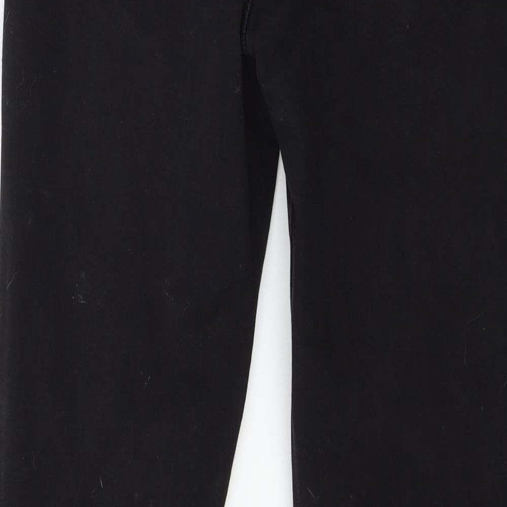 George Womens Black  Denim Skinny Jeans Size 8 L26 in