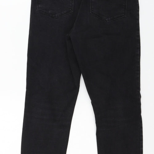 Denim & Co. Womens Grey  Denim Skinny Jeans Size 12 L24 in