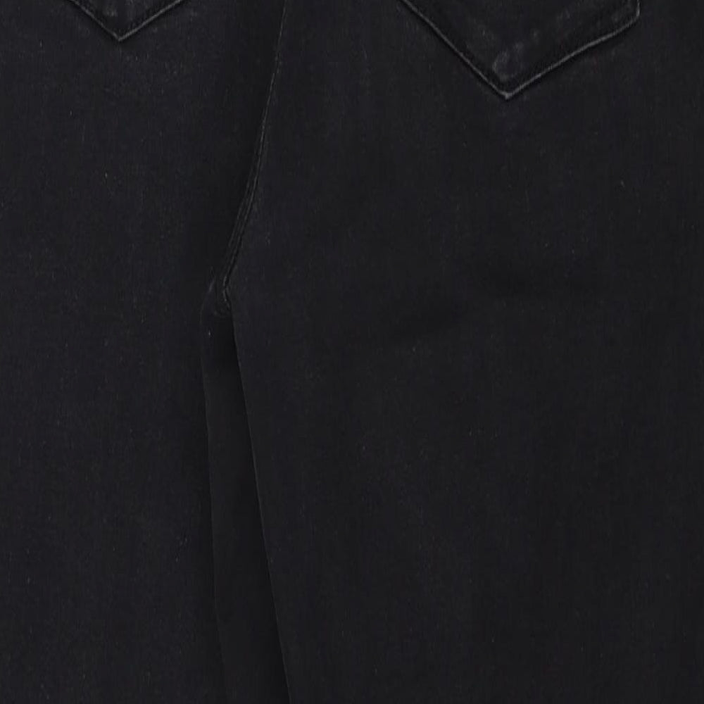 Denim & Co. Womens Grey  Denim Skinny Jeans Size 12 L24 in
