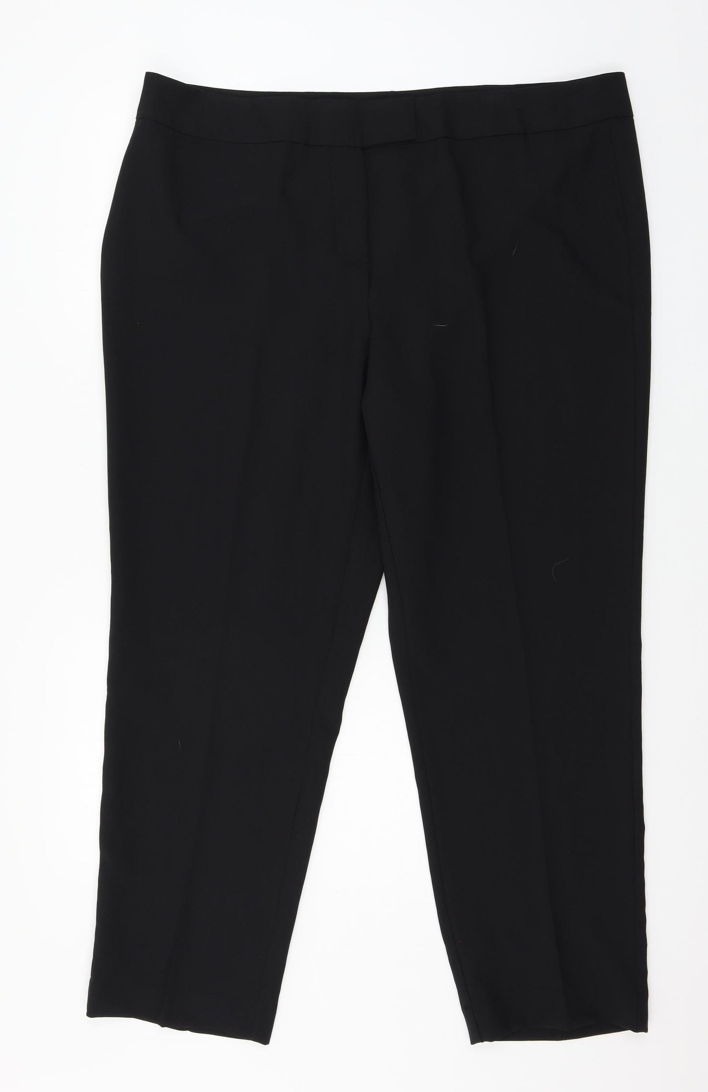 George Womens Black   Trousers  Size 20 L29 in