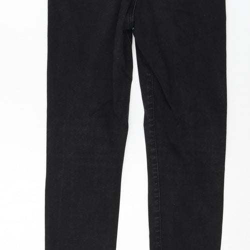 Denim & Co. Womens Grey  Denim Skinny Jeans Size 12 L29 in