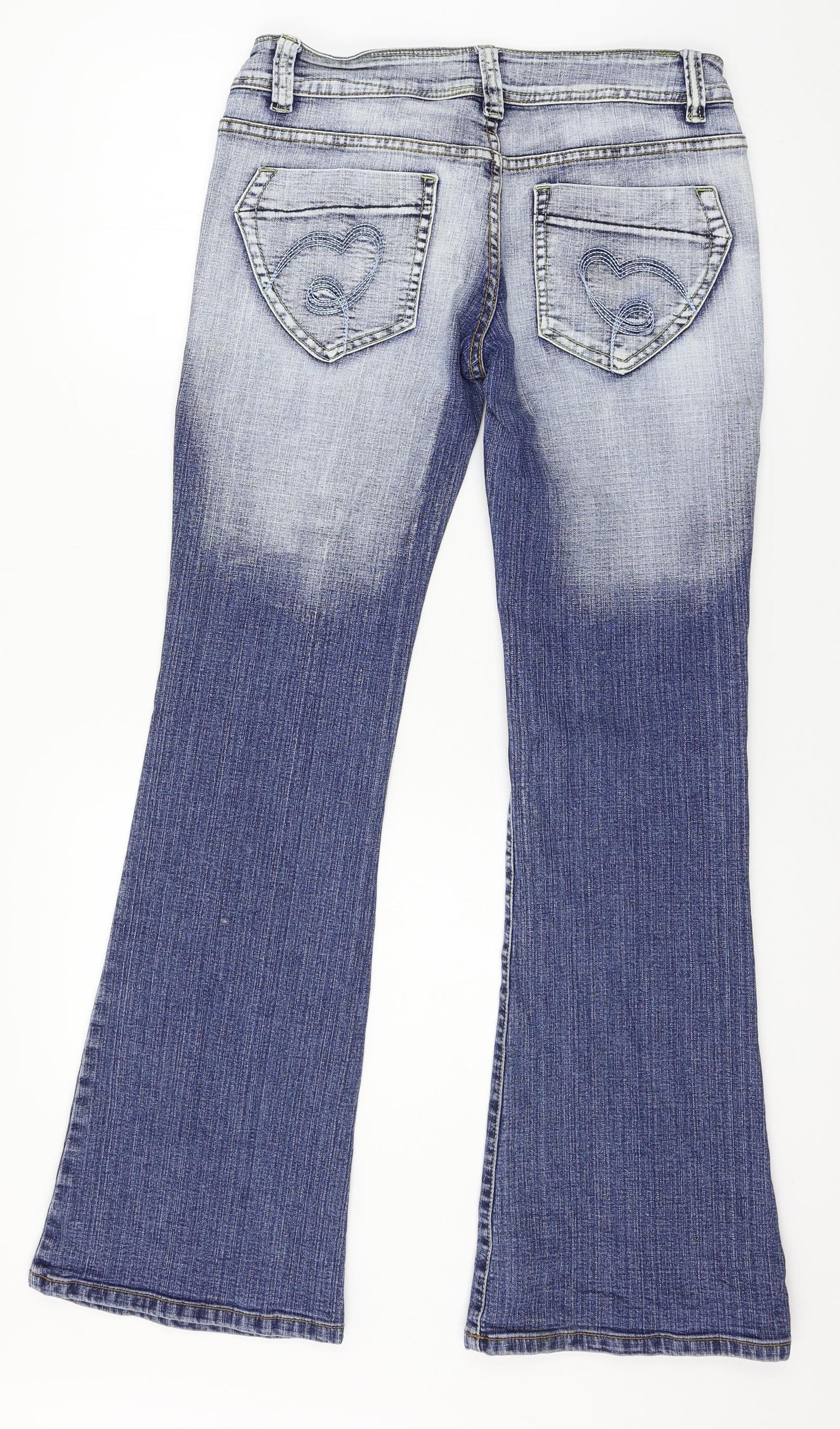Pilot Womens Blue  Denim Bootcut Jeans Size 16 L30 in