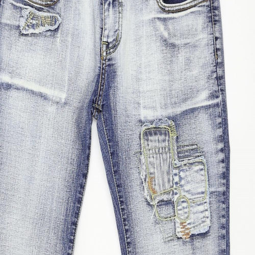 Pilot Womens Blue  Denim Bootcut Jeans Size 16 L30 in