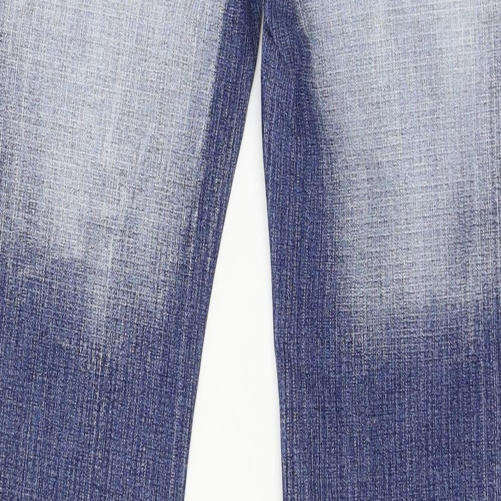 Pilot Womens Blue  Denim Bootcut Jeans Size 16 L30 in