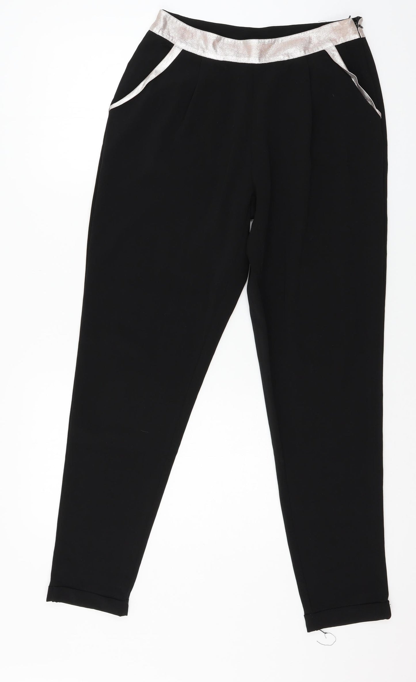 Sweewe Womens Black   Trousers  Size S L28 in
