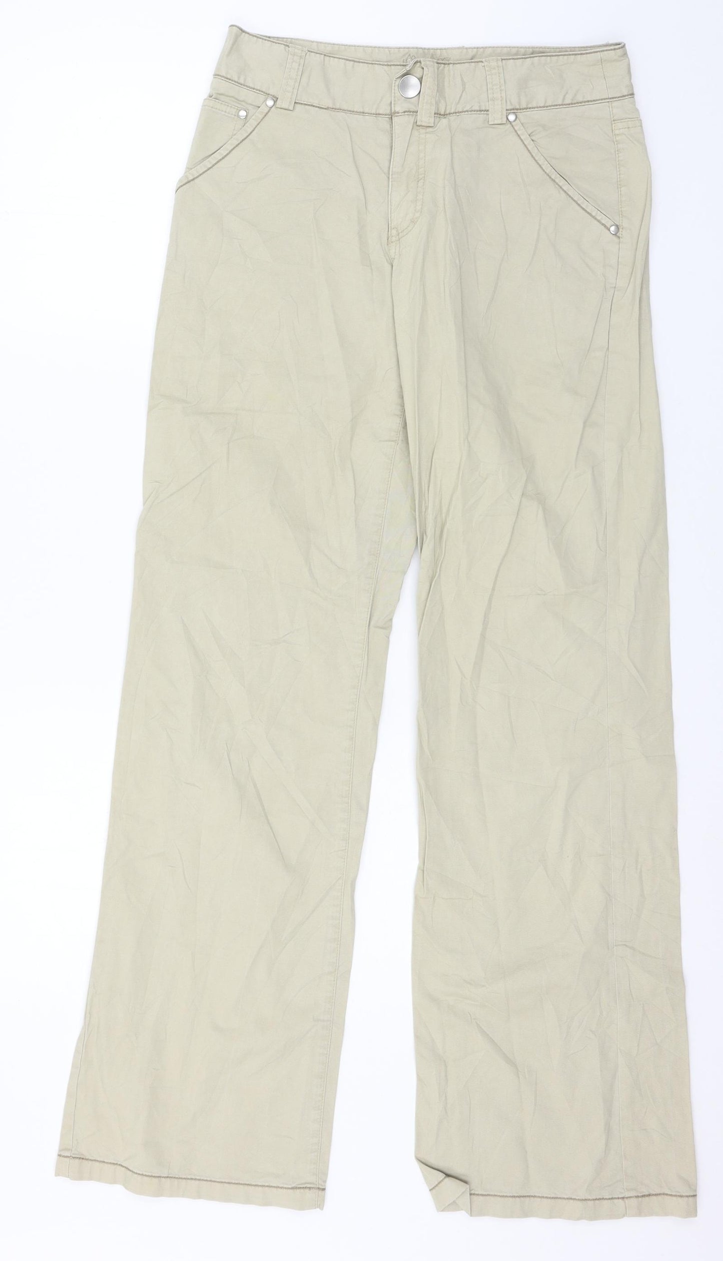 Part Two Womens Beige   Trousers  Size 8 L31 in