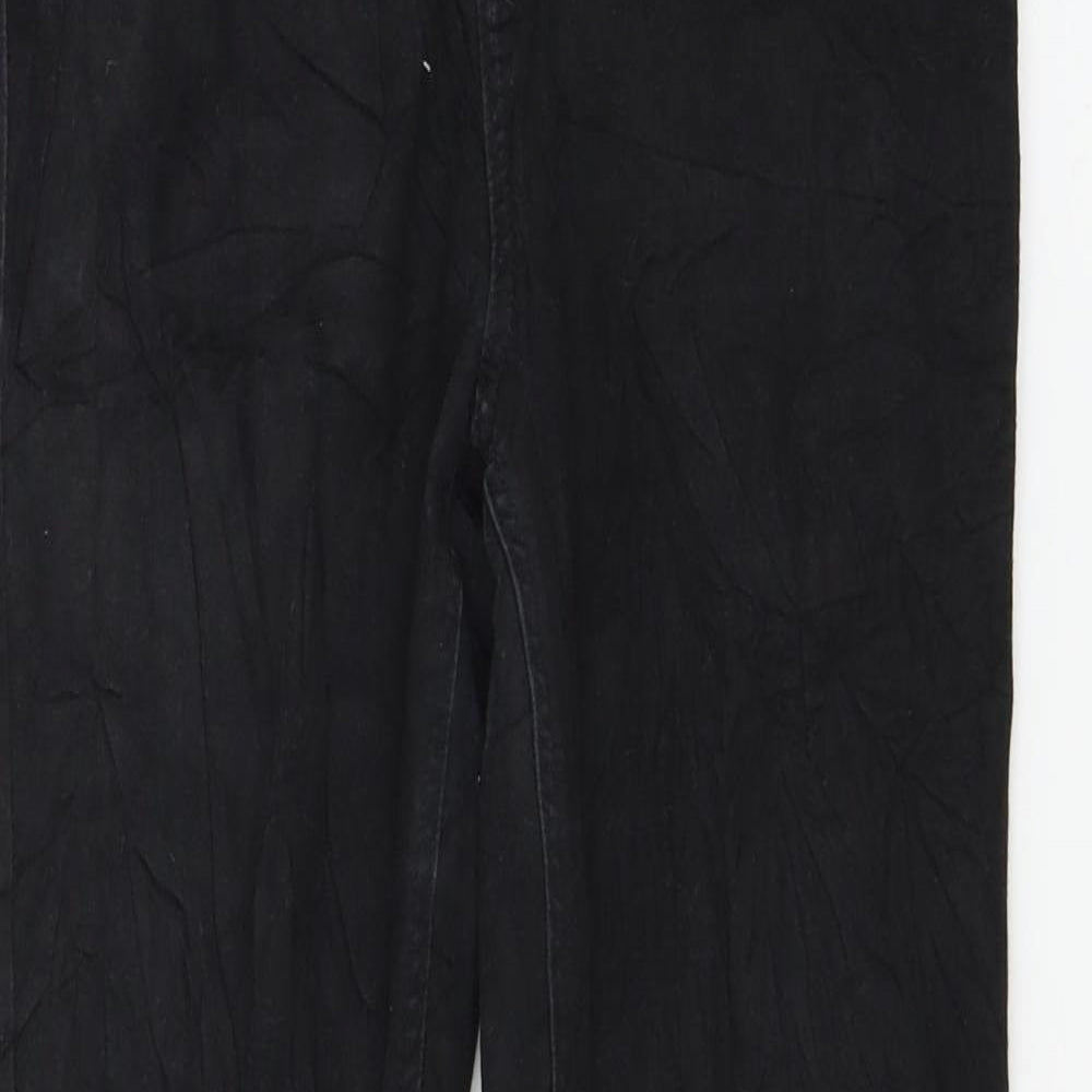 H&M Girls Black  Denim Skinny Jeans Size 13 Years