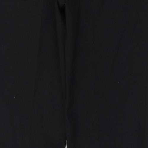 Xe Womens Black   Trousers  Size 12 L31 in
