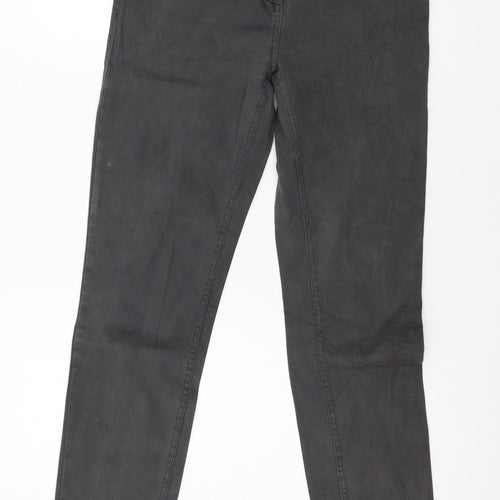 Snob Womens Grey  Denim Skinny Jeans Size 10 L30 in