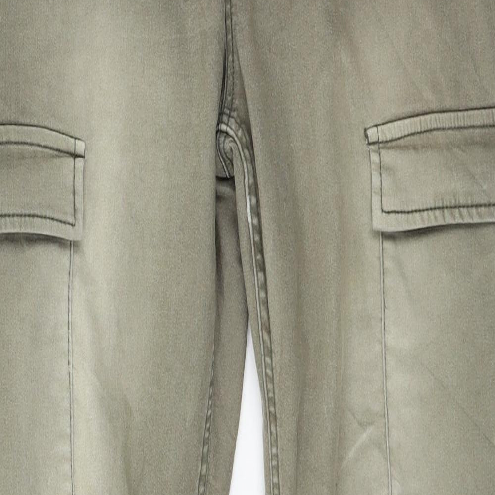 Preworn Womens Green  Denim Trousers  Size 32 in L29 in