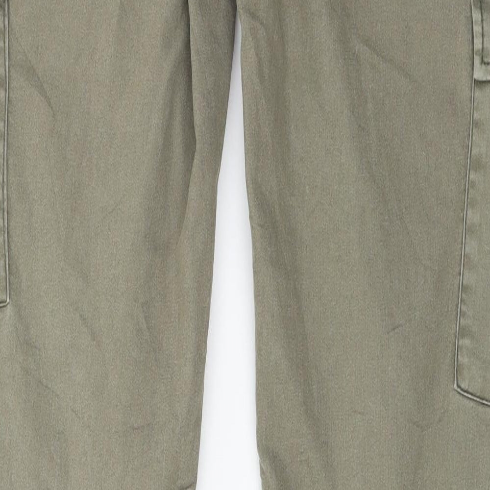 Preworn Womens Green  Denim Trousers  Size 32 in L29 in