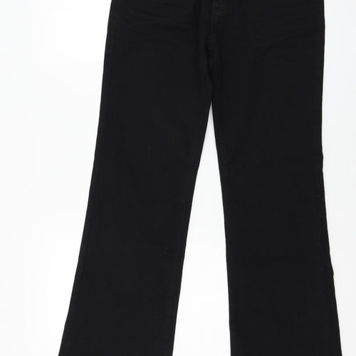First Feel Womens Black  Denim Bootcut Jeans Size 30 in L28 in