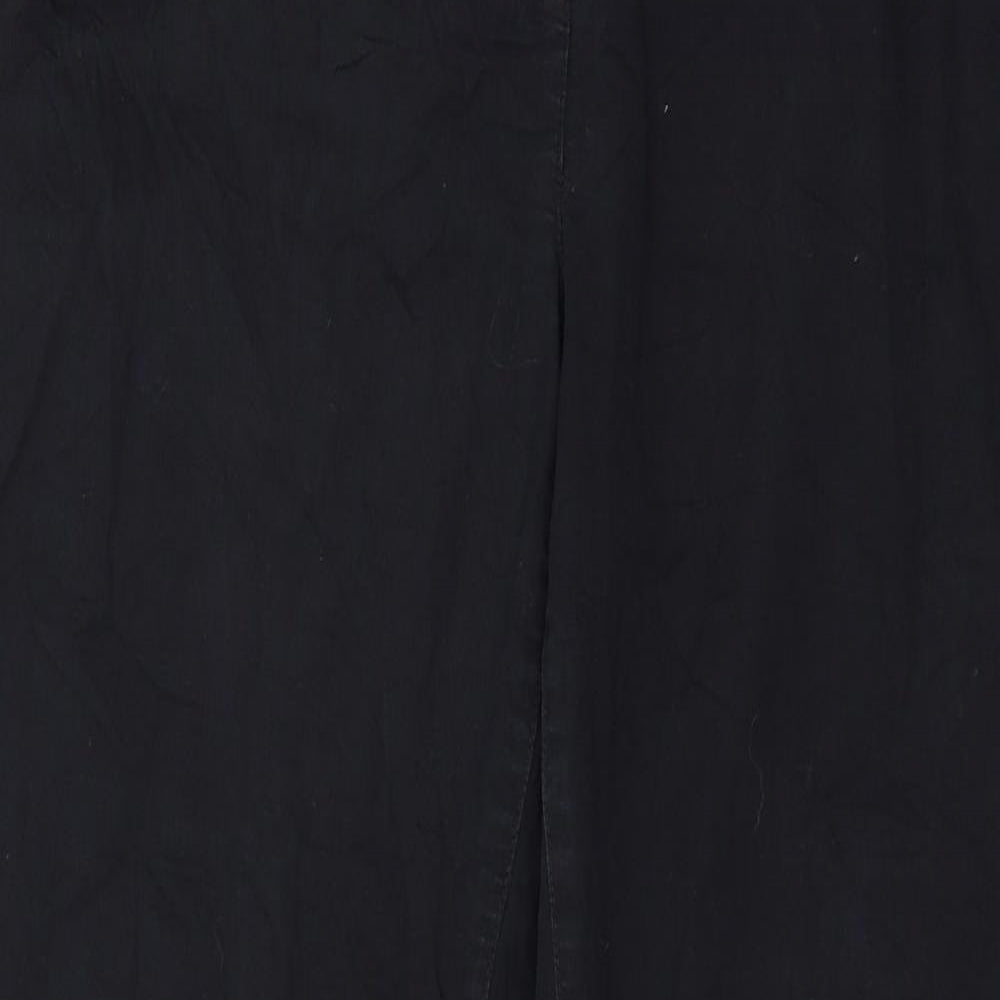 C&A Womens Black   Cargo Trousers Size 12 L27 in
