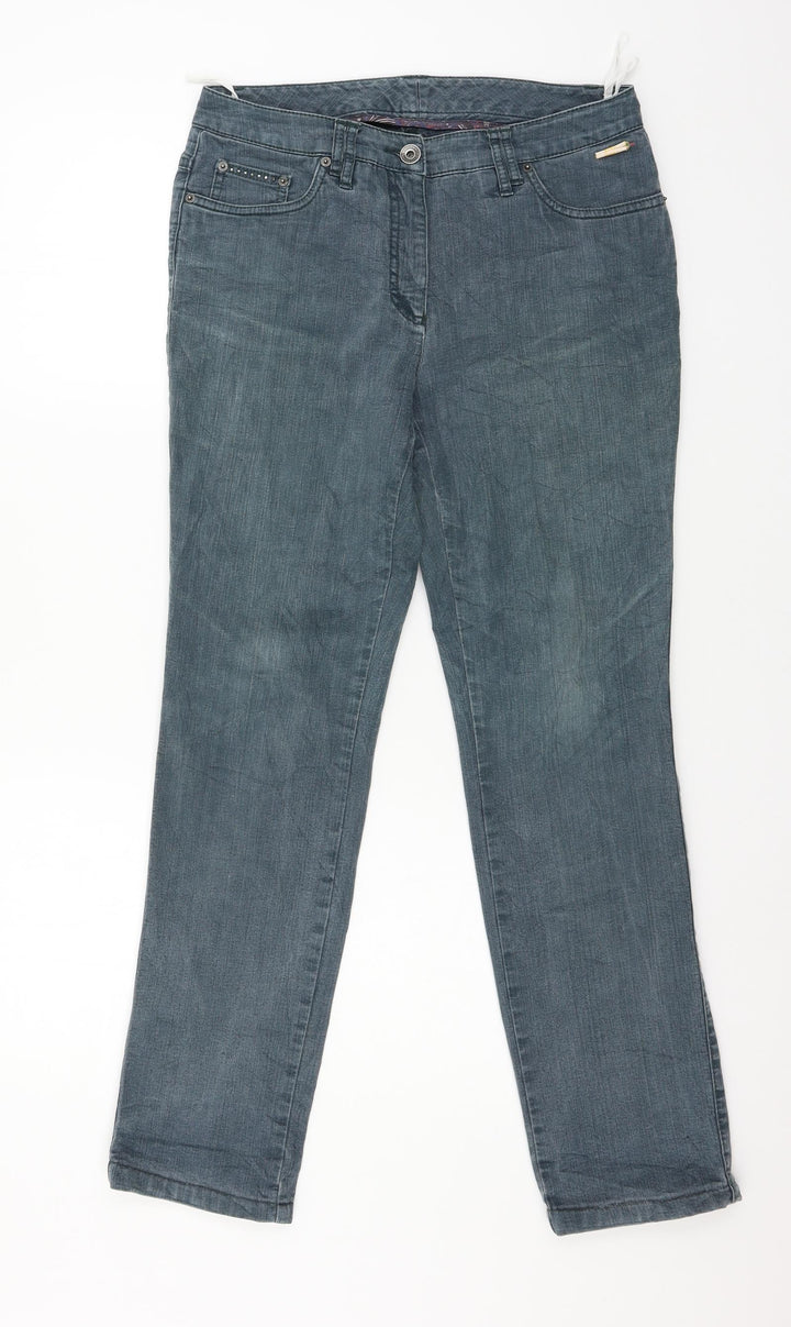 Pretty Women Womens Blue  Denim Straight Jeans Size 30 in L29 in