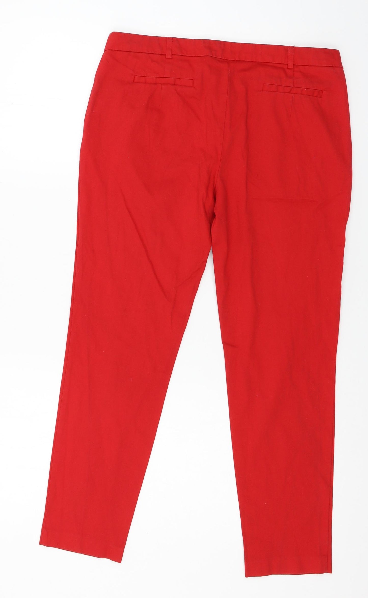 Atmosphere Womens Red   Trousers  Size 10 L25 in